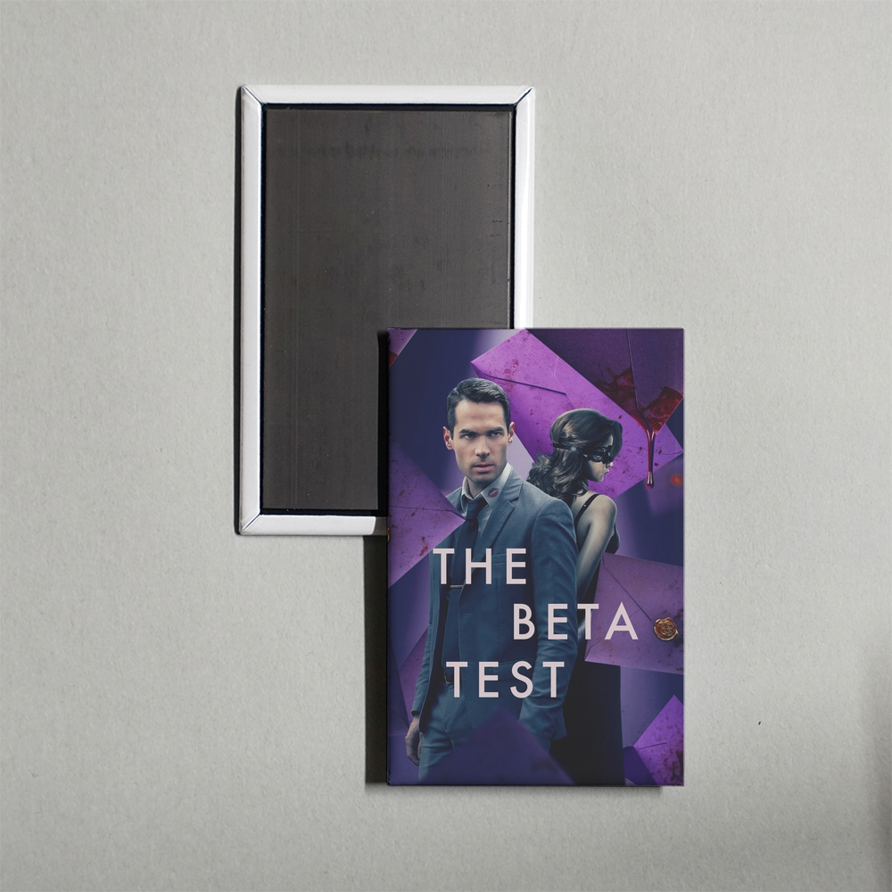 The Beta Test Mini Movie Fridge Magnet