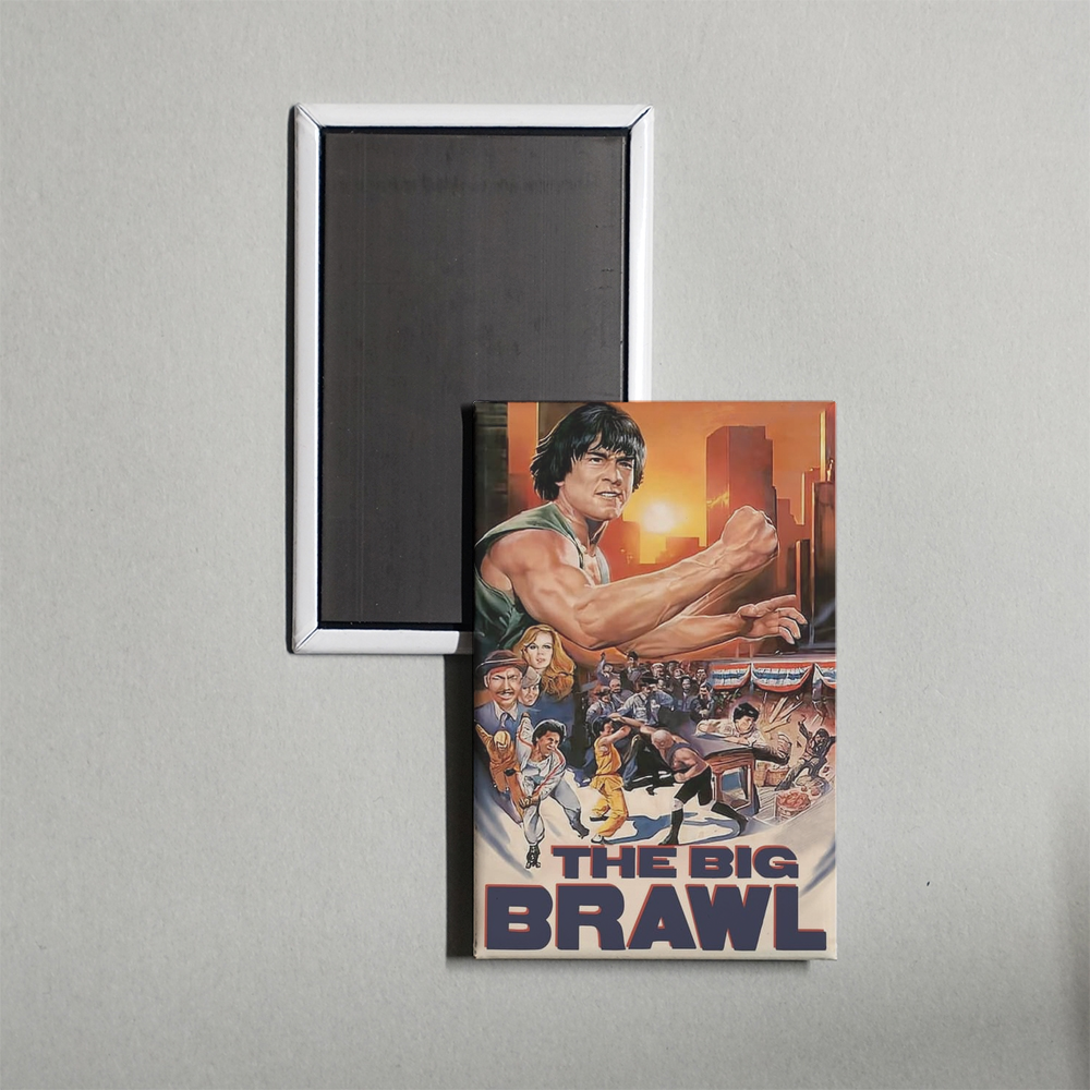 The Big Brawl Mini Movie Fridge Magnet