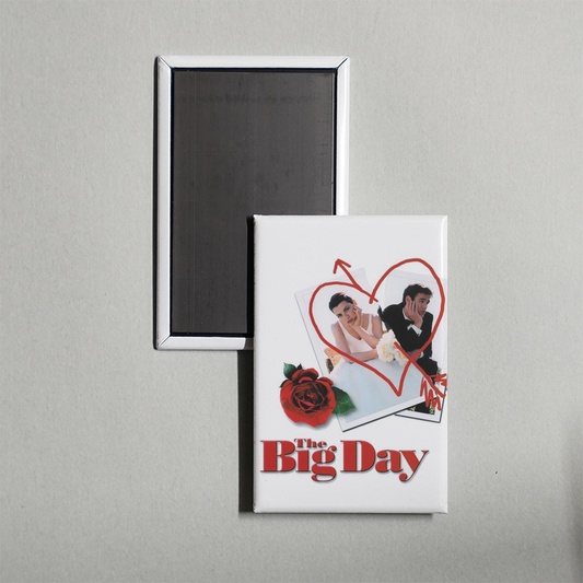 The Big Day Mini Movie Fridge Magnet