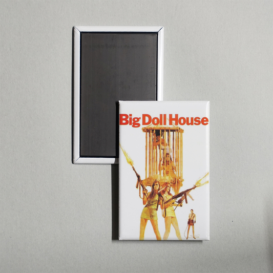 The Big Doll House Mini Movie Fridge Magnet