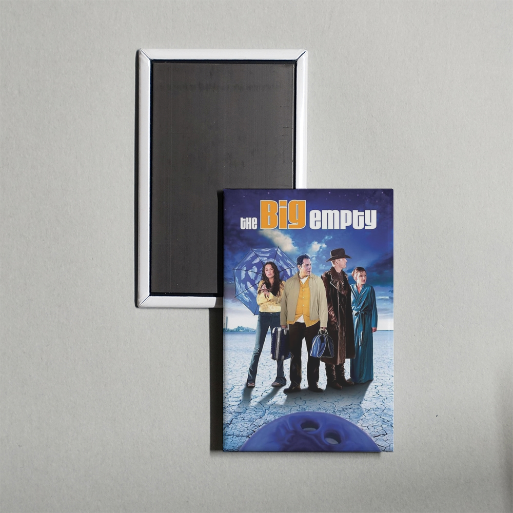 The Big Empty Mini Movie Fridge Magnet