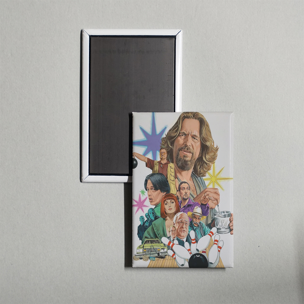 The Big Lebowski B Mini Movie Fridge Magnet