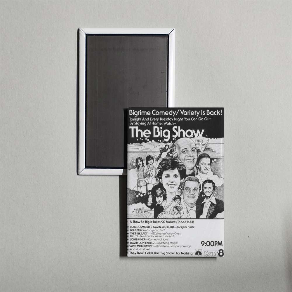 The Big Show TV Show Fridge Magnet