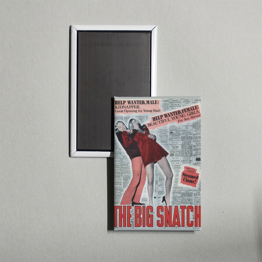 The Big Snatch Mini Movie Fridge Magnet