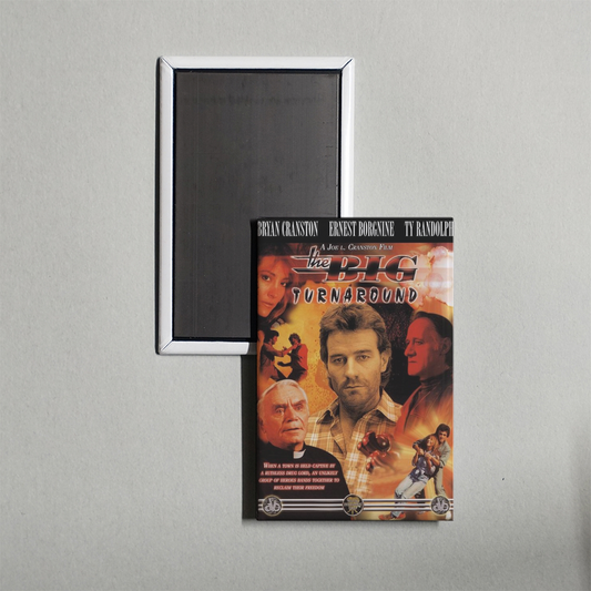 The Big Turnaround Mini Movie Fridge Magnet