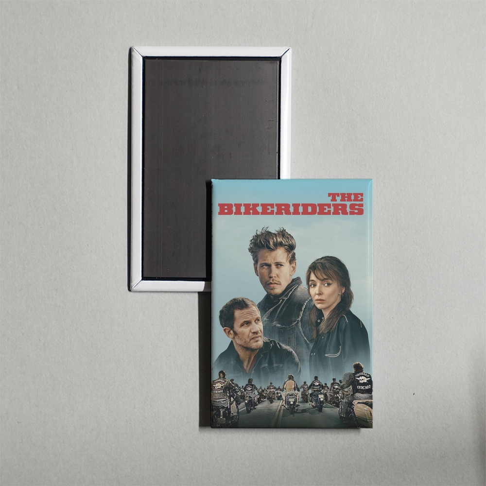 The Bikeriders Mini Movie Fridge Magnet