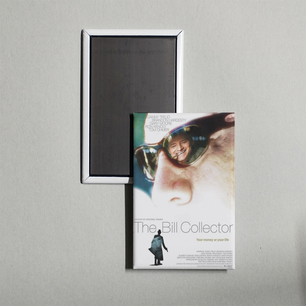 The Bill Collector Mini Movie Fridge Magnet