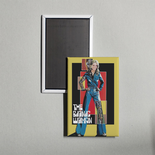 The Bionic Woman Mini Movie Fridge Magnet