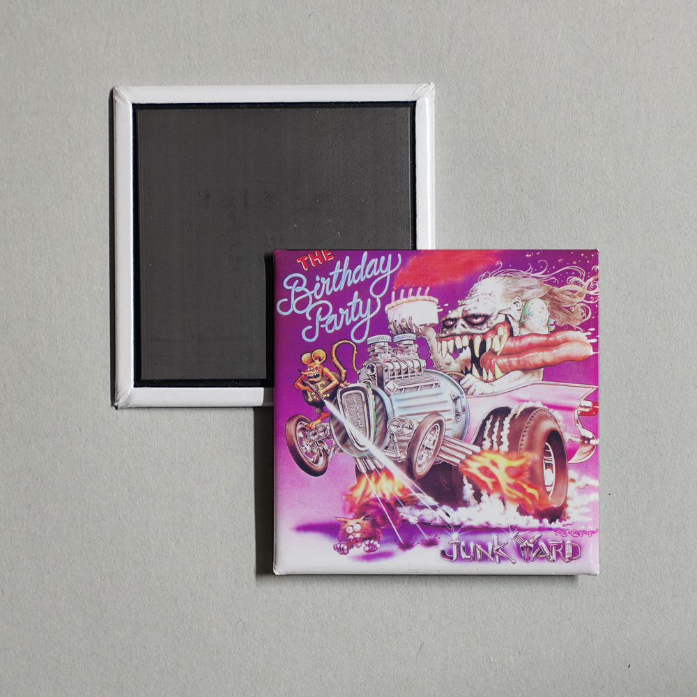 The Birthday Party - Junkyard Album Cover Fridge Magnet