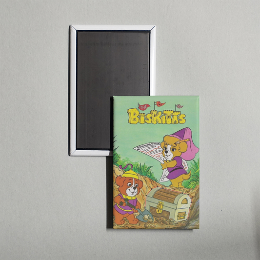 The Biskitts TV Show Fridge Magnet