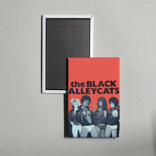 The Black Alley Cats Mini Movie Fridge Magnet