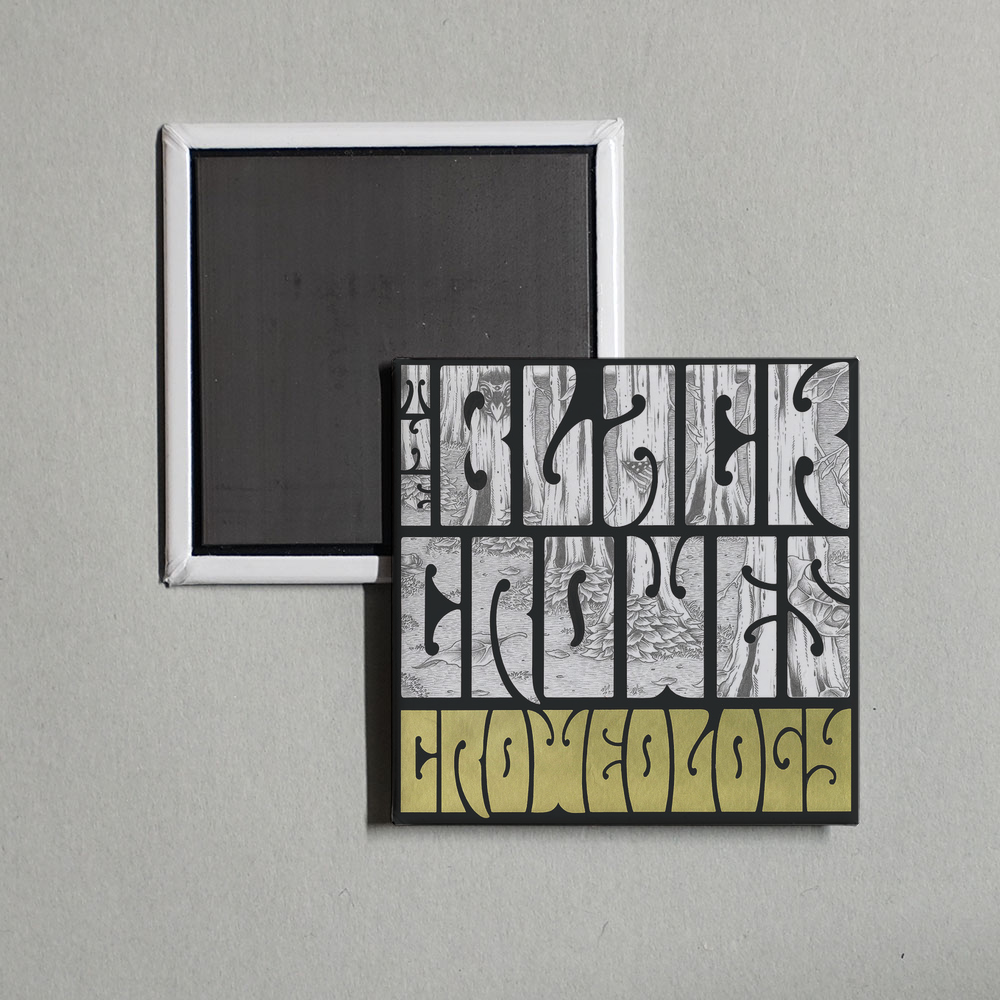 The Black Crowes - Croweology Album Cover Fridge Magnet