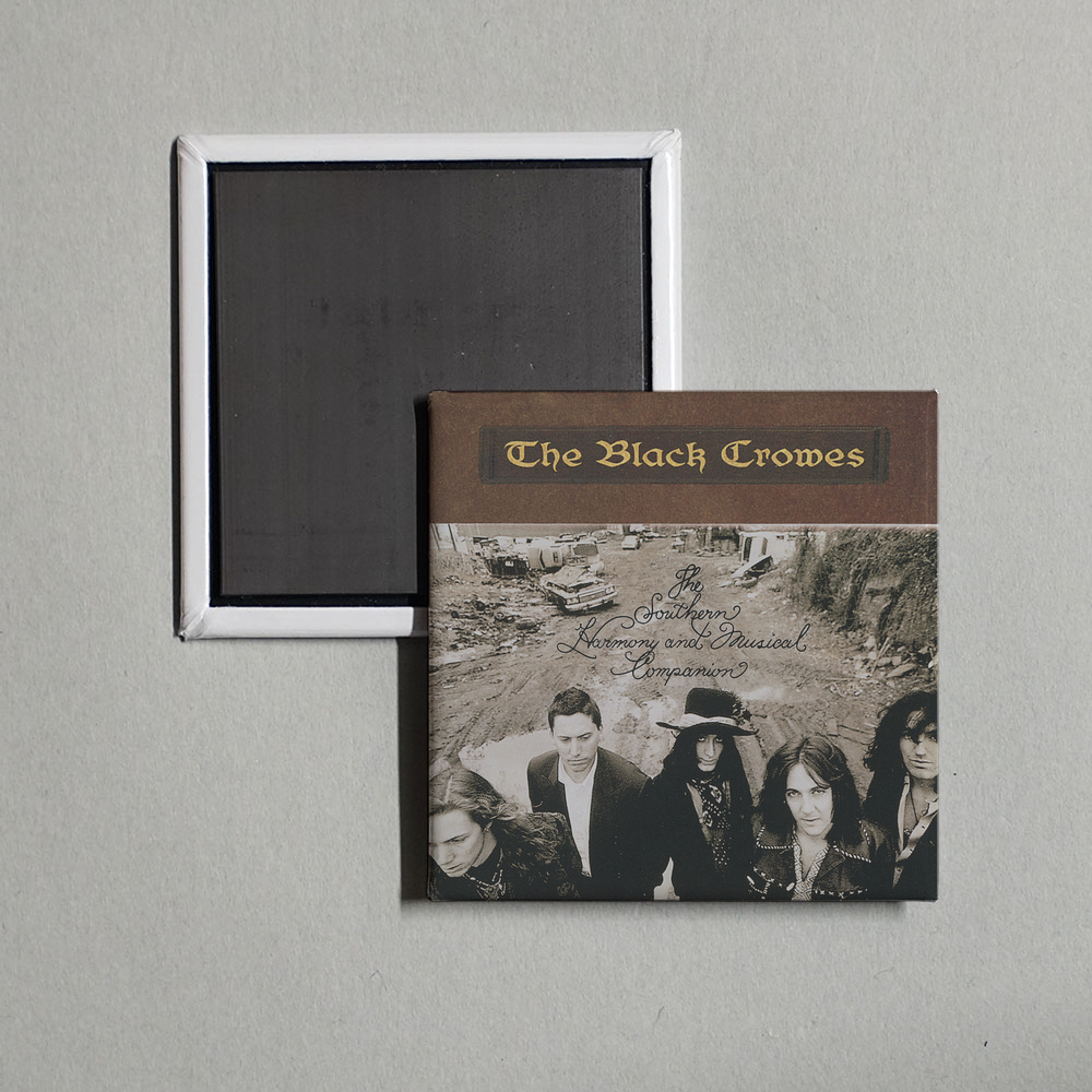 The Black Crowes - The Southern Harmony And Musical Companion Album Cover Fridge Magnet