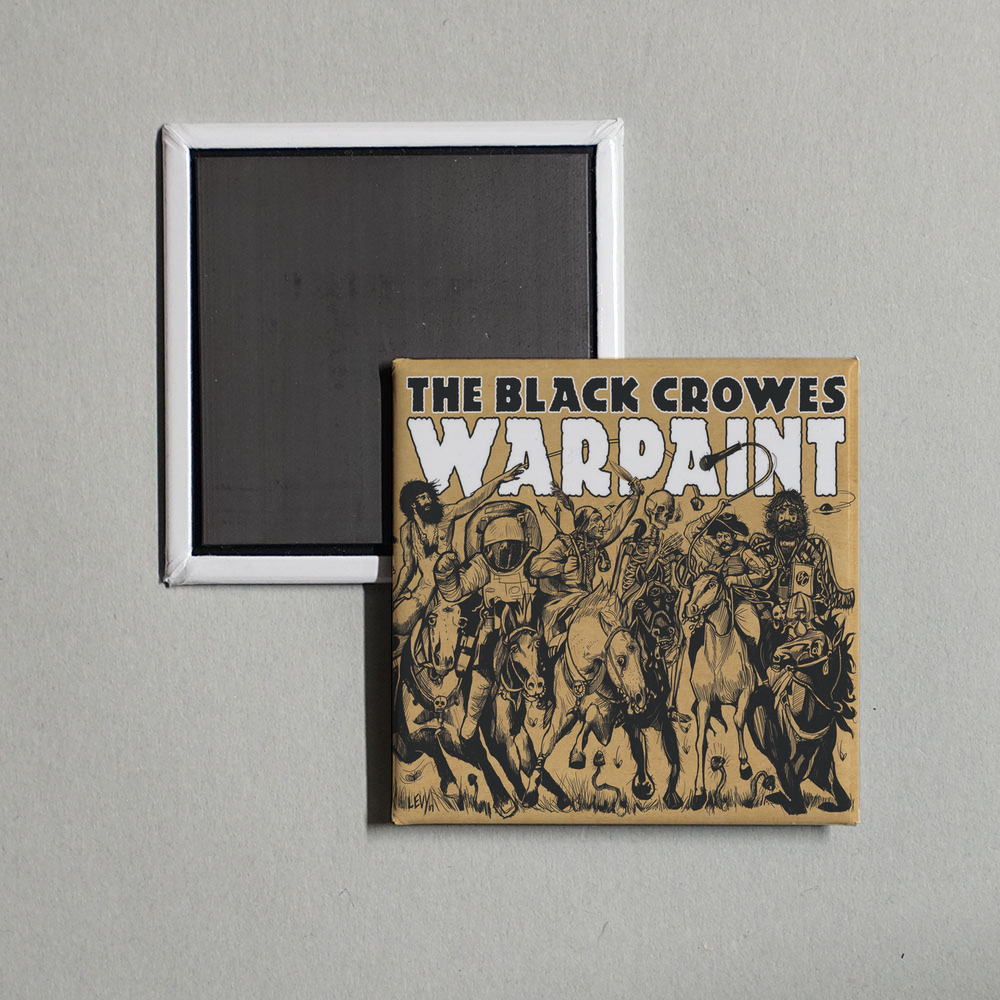 The Black Crowes - Warpaint Album Cover Fridge Magnet