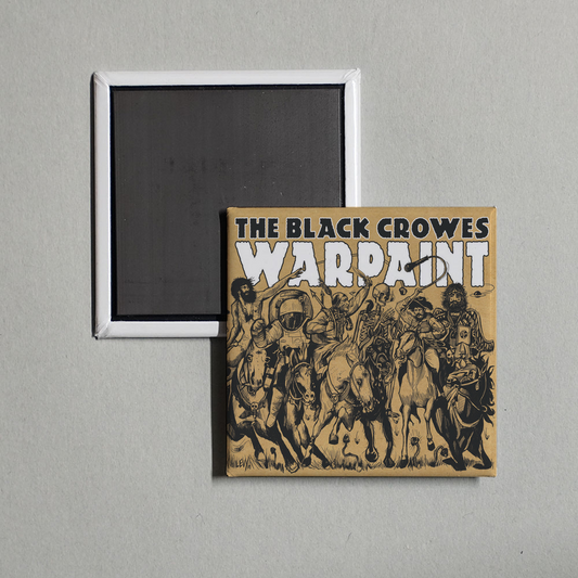 The Black Crowes - Warpaint Album Cover Fridge Magnet