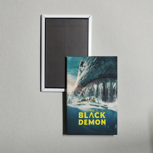 The Black Demon Mini Movie Fridge Magnet