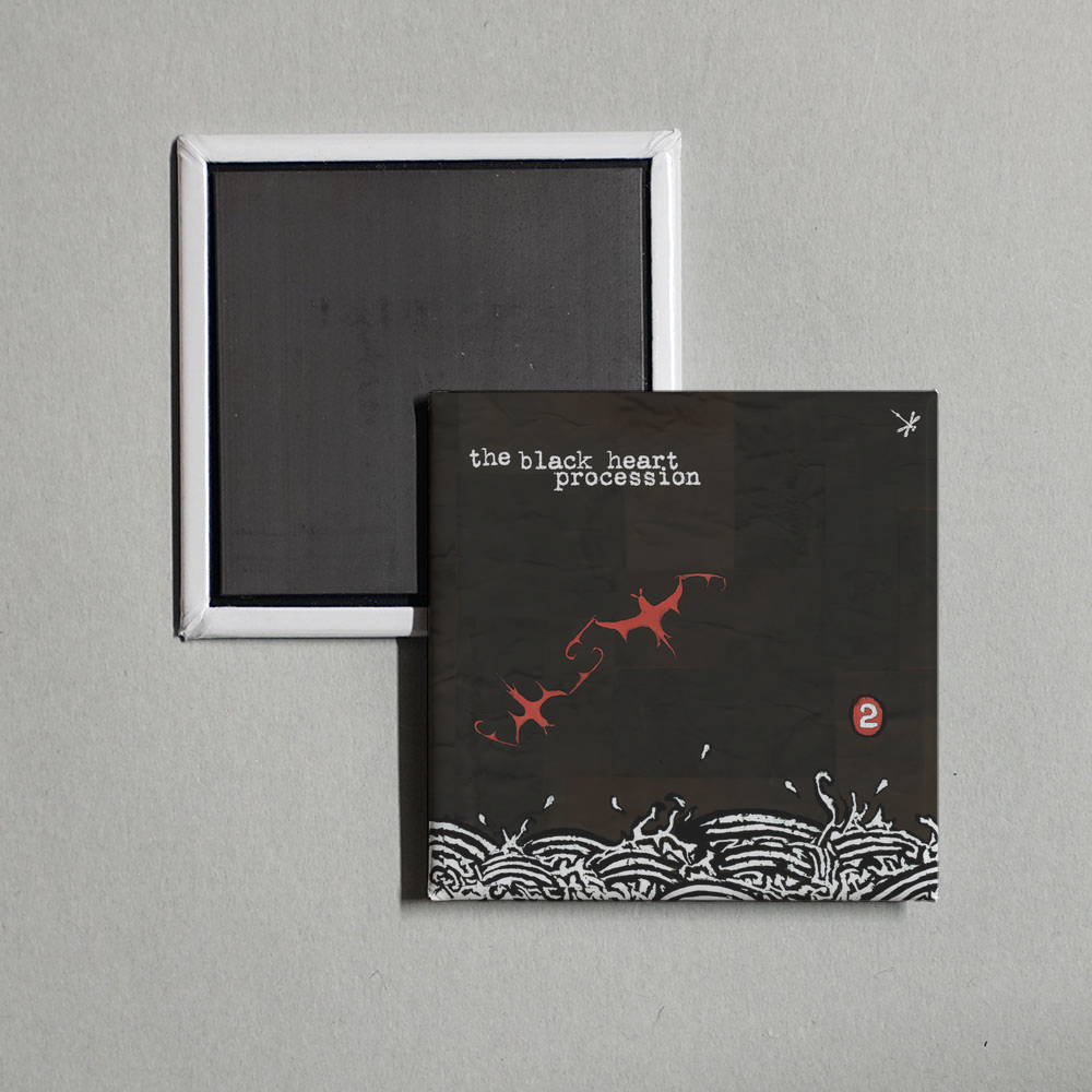 The Black Heart Procession - 2 Album Cover Fridge Magnet