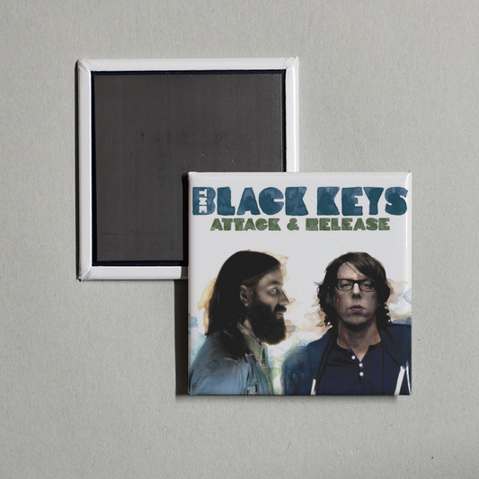 The Black Keys - Attack & Release Album Cover Fridge Magnet
