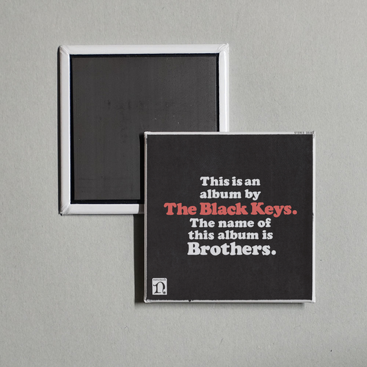 The Black Keys - Brothers Album Cover Fridge Magnet