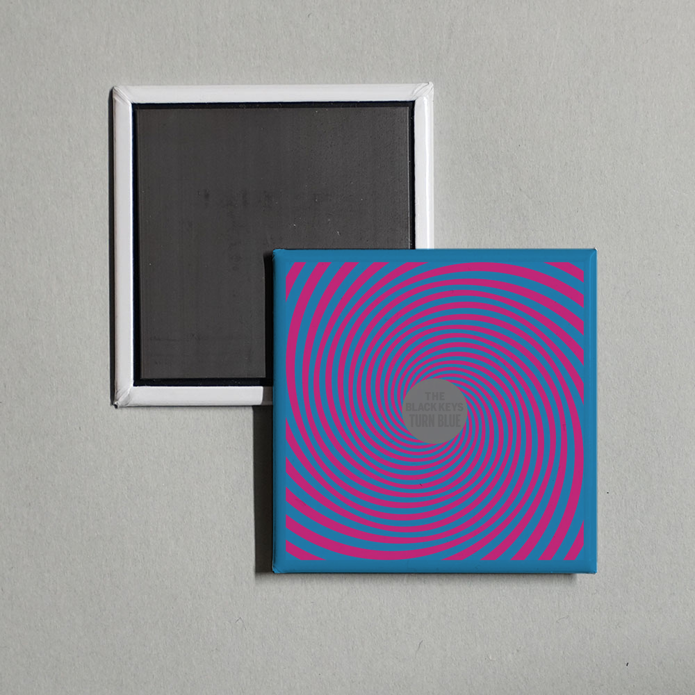 The Black Keys - Turn Blue Album Cover Fridge Magnet