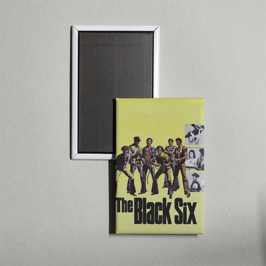 The Black Six Mini Movie Fridge Magnet