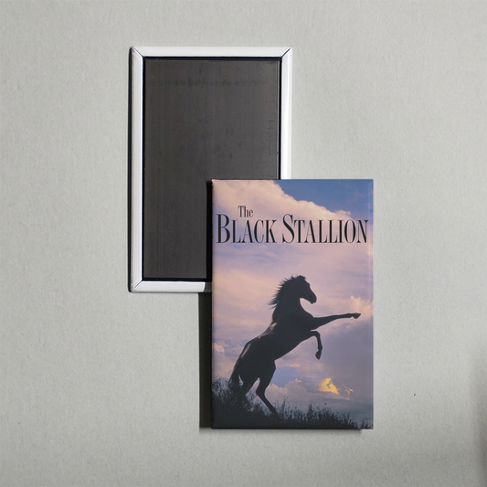 The Black Stallion Mini Movie Fridge Magnet