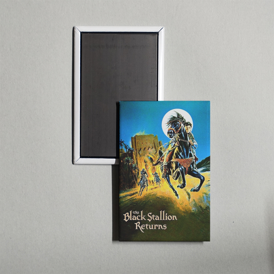 The Black Stallion Returns Mini Movie Fridge Magnet