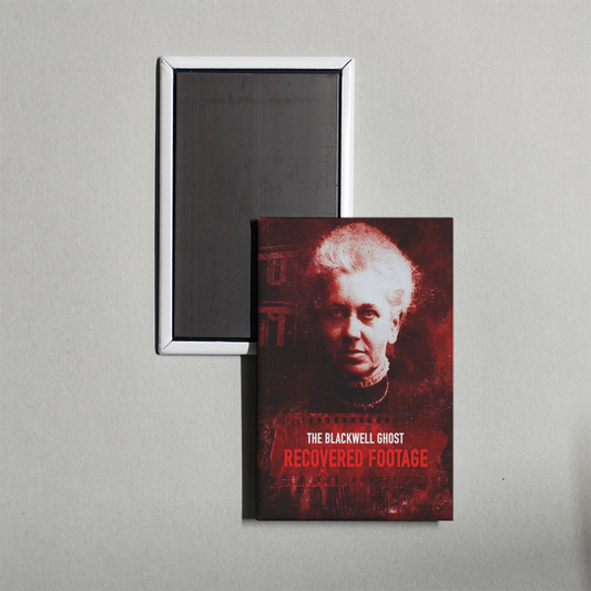 The Blackwell Ghost Recovered Footage Mini Movie Fridge Magnet