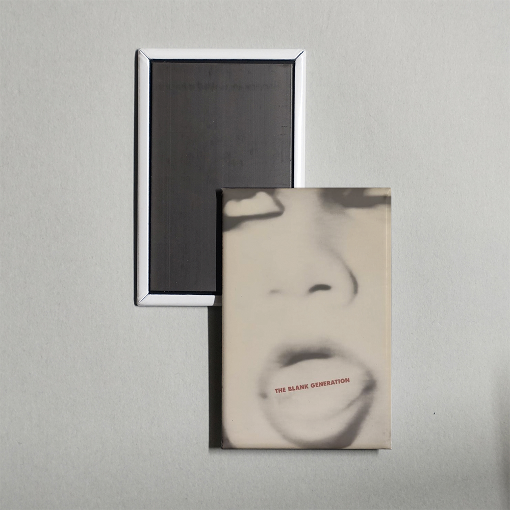 The Blank Generation Mini Movie Fridge Magnet