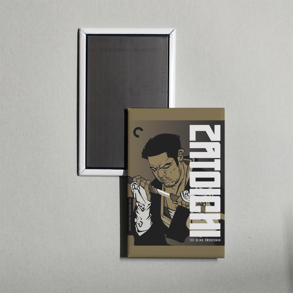 The Blind Swordsman Mini Movie Fridge Magnet