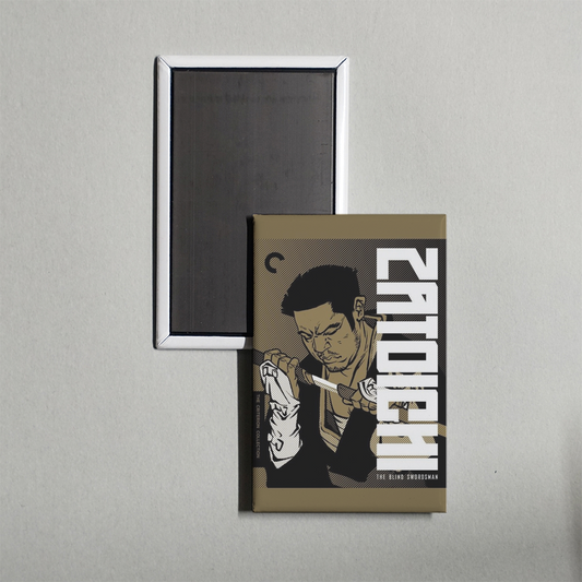 The Blind Swordsman Mini Movie Fridge Magnet