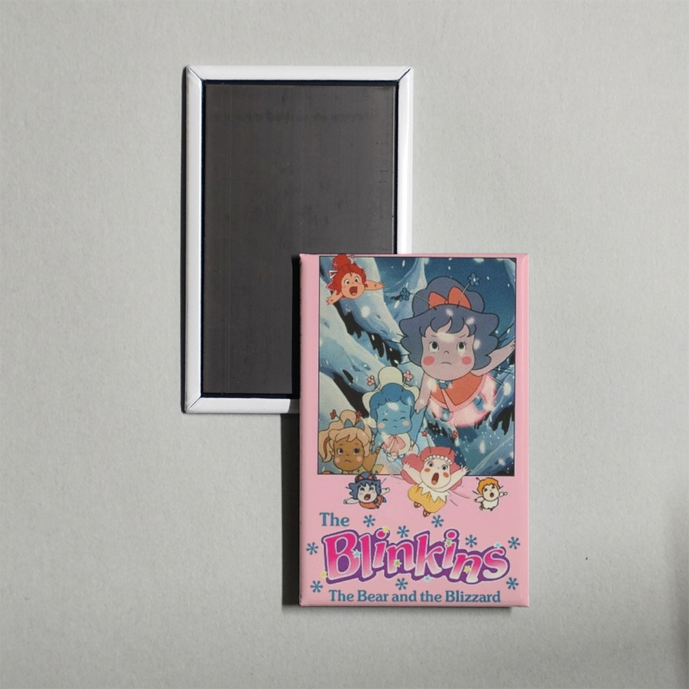 The Blinkins The Bear and the Blizzard Mini Movie Fridge Magnet