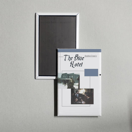 The Blue Hotel Mini Movie Fridge Magnet