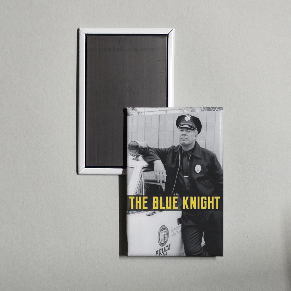 The Blue Knight TV Show Fridge Magnet