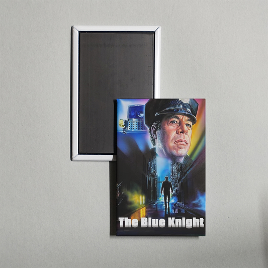 The Blue Knight Mini Movie Fridge Magnet