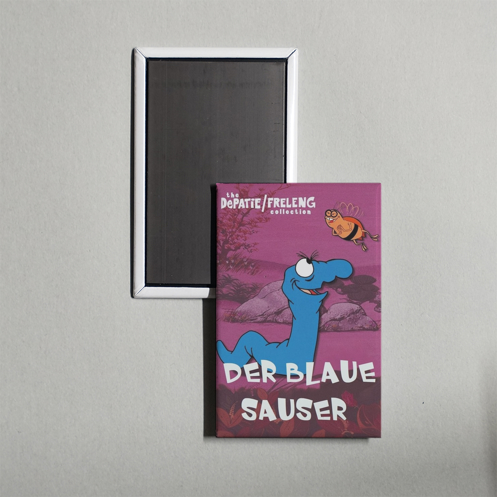The Blue Racer TV Show Fridge Magnet