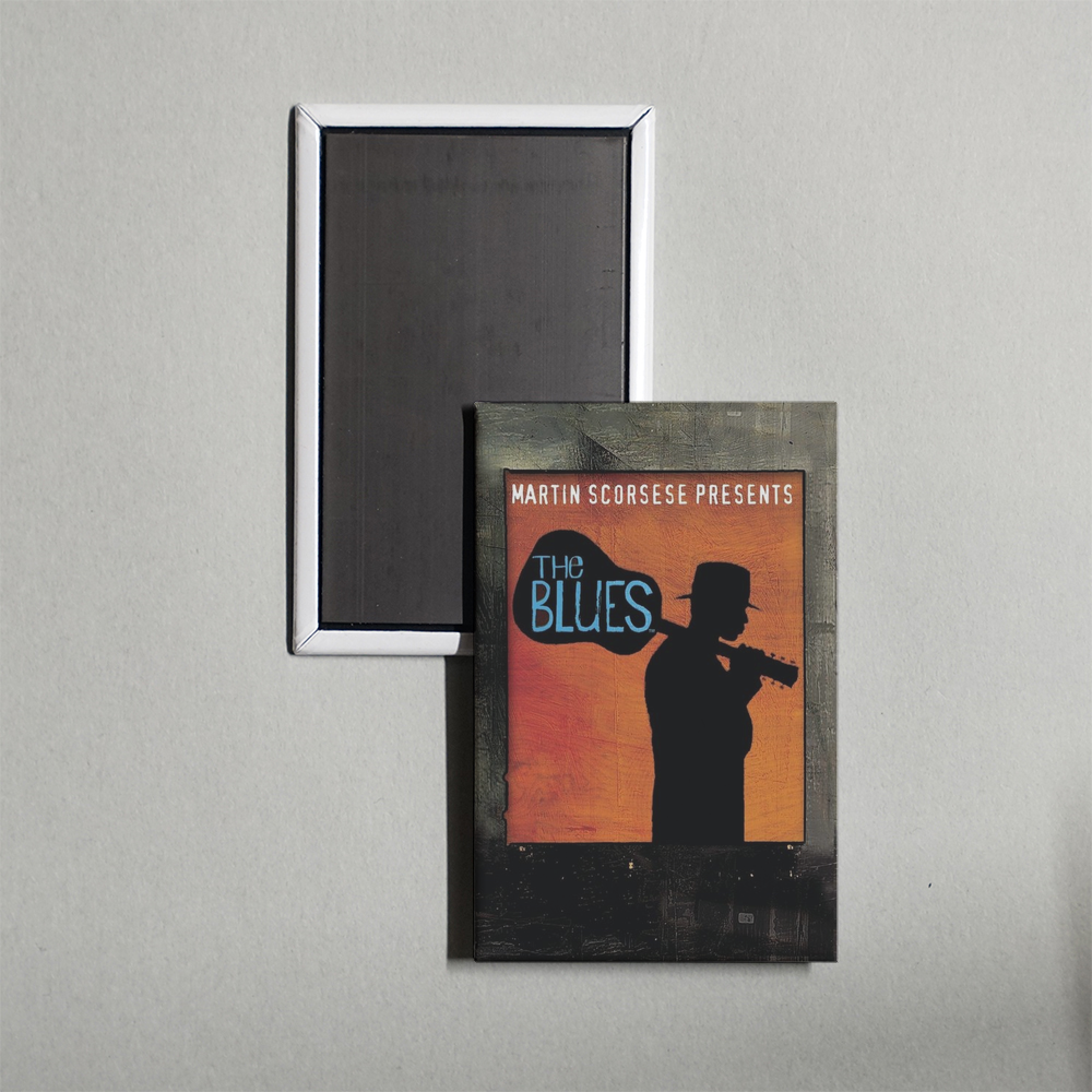 The Blues TV Show Fridge Magnet