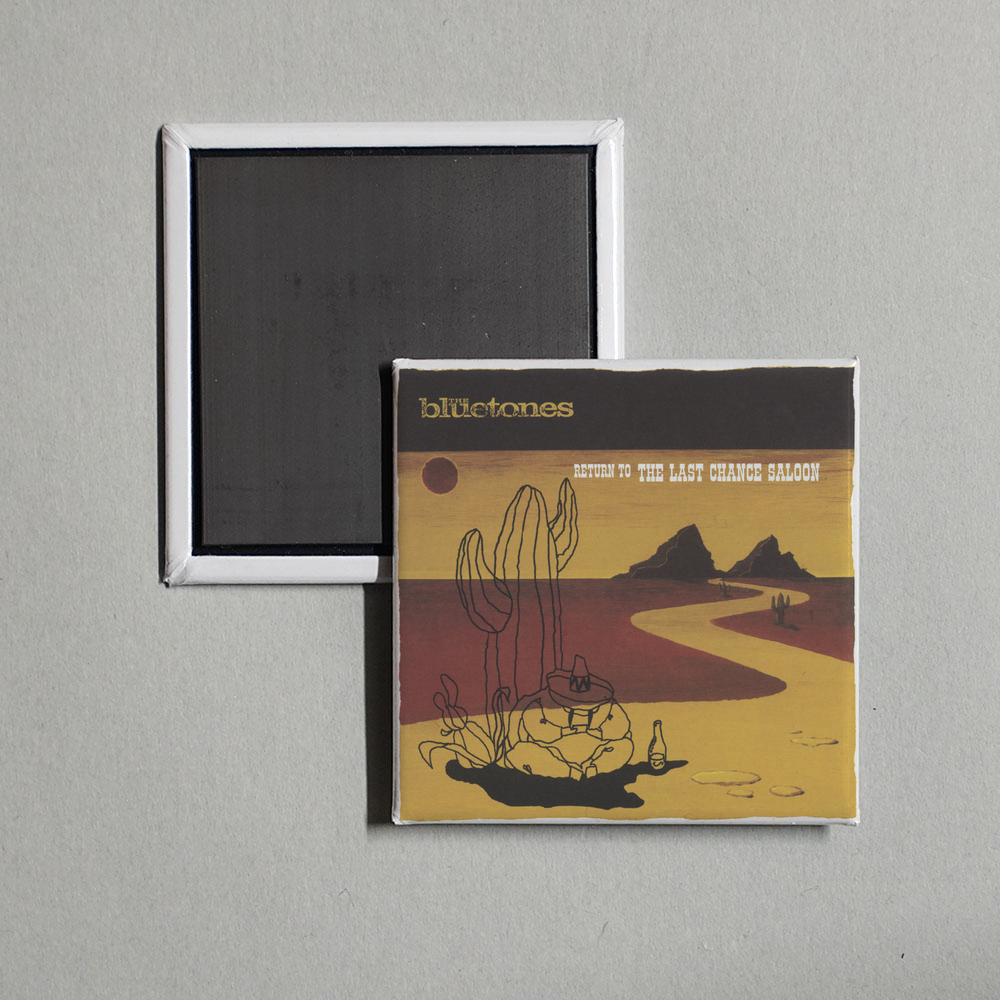 The Bluetones - Return To The Last Chance Saloon Album Cover Fridge Magnet