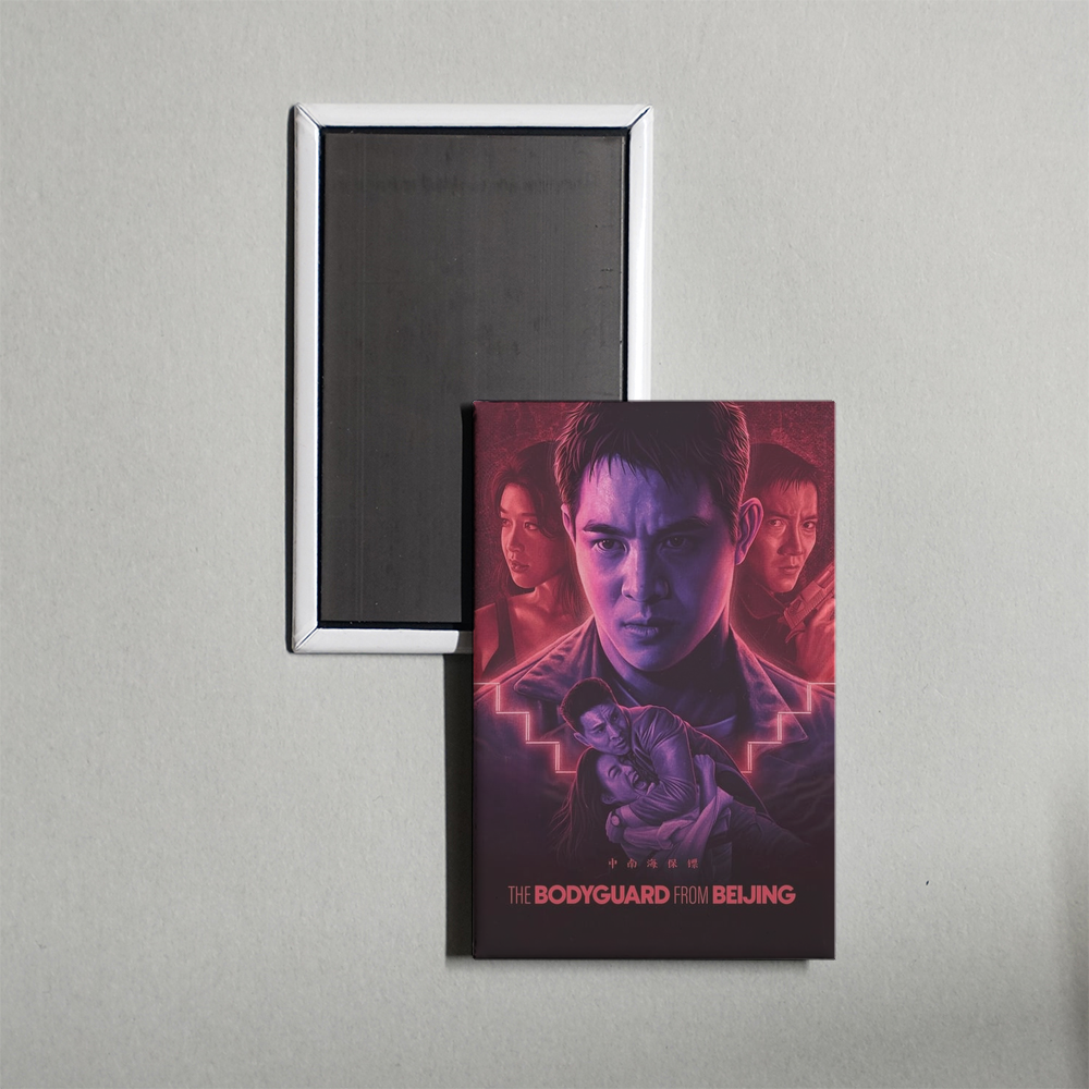 The Bodyguard from Beijing Mini Movie Fridge Magnet