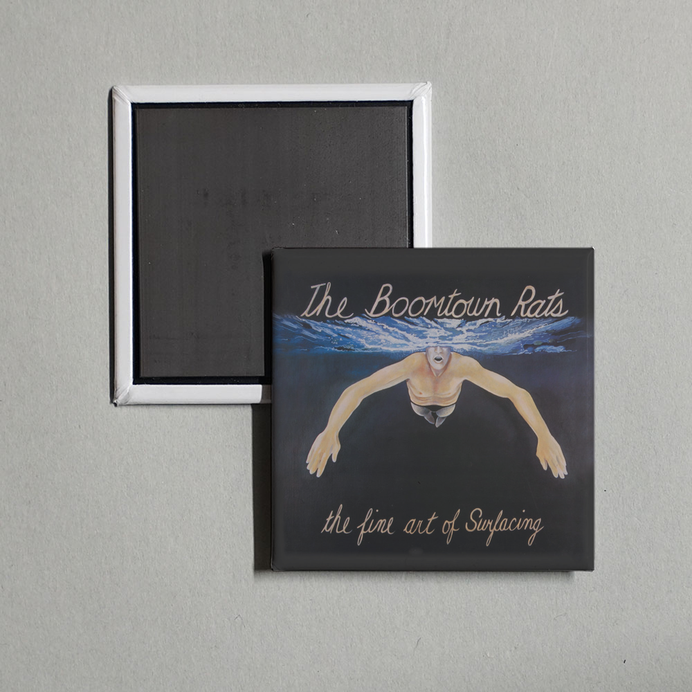 The Boomtown Rats - The Fine Art Of Surfacing Album Cover Fridge Magnet