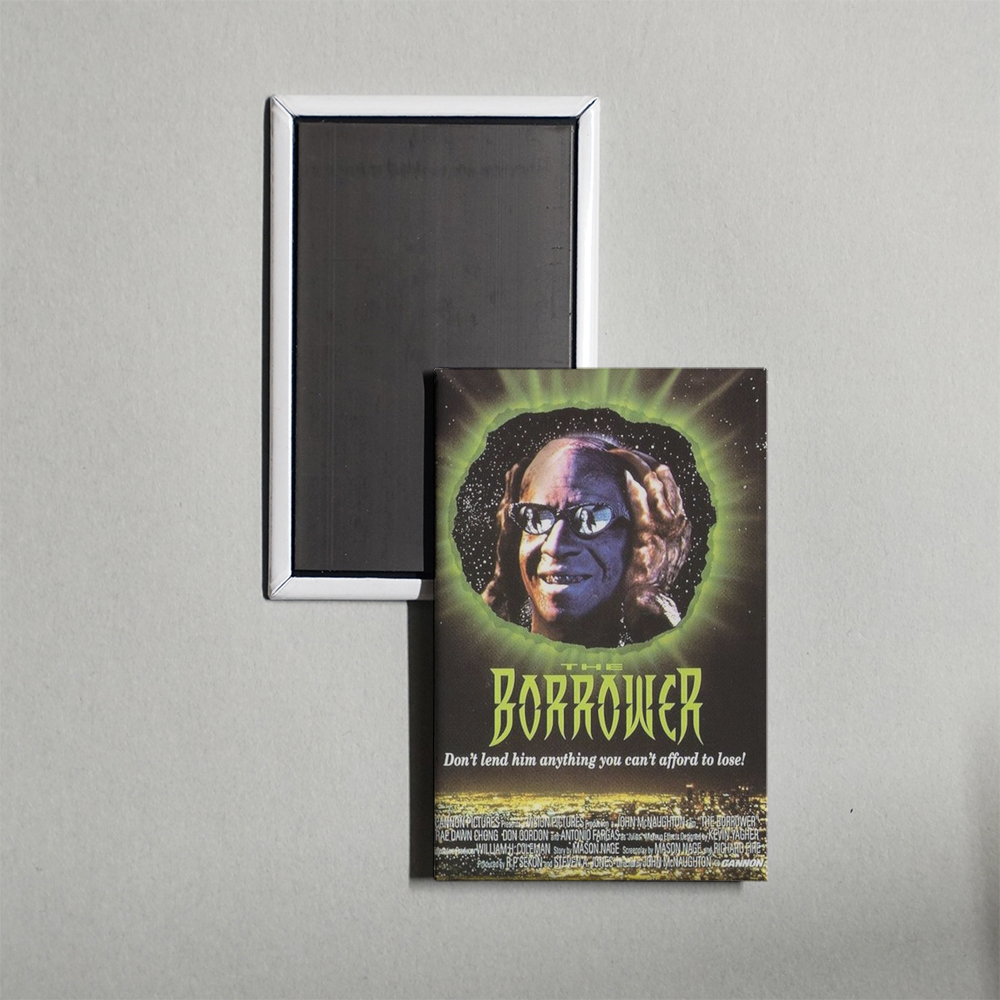 The Borrower Mini Movie Fridge Magnet