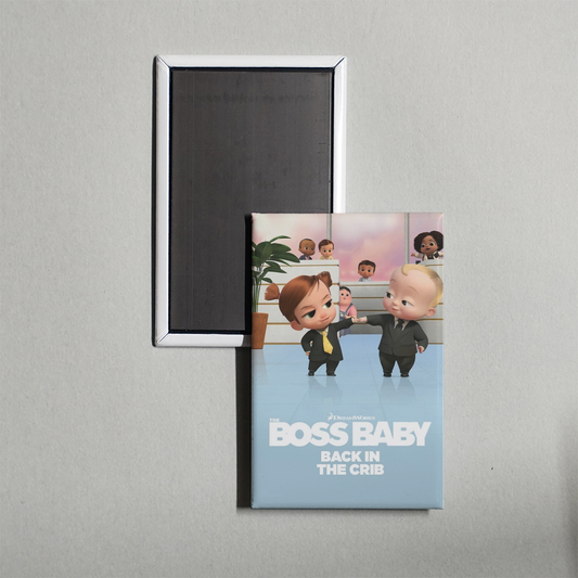 The Boss Baby Back in the Crib TV Show Fridge Magnet
