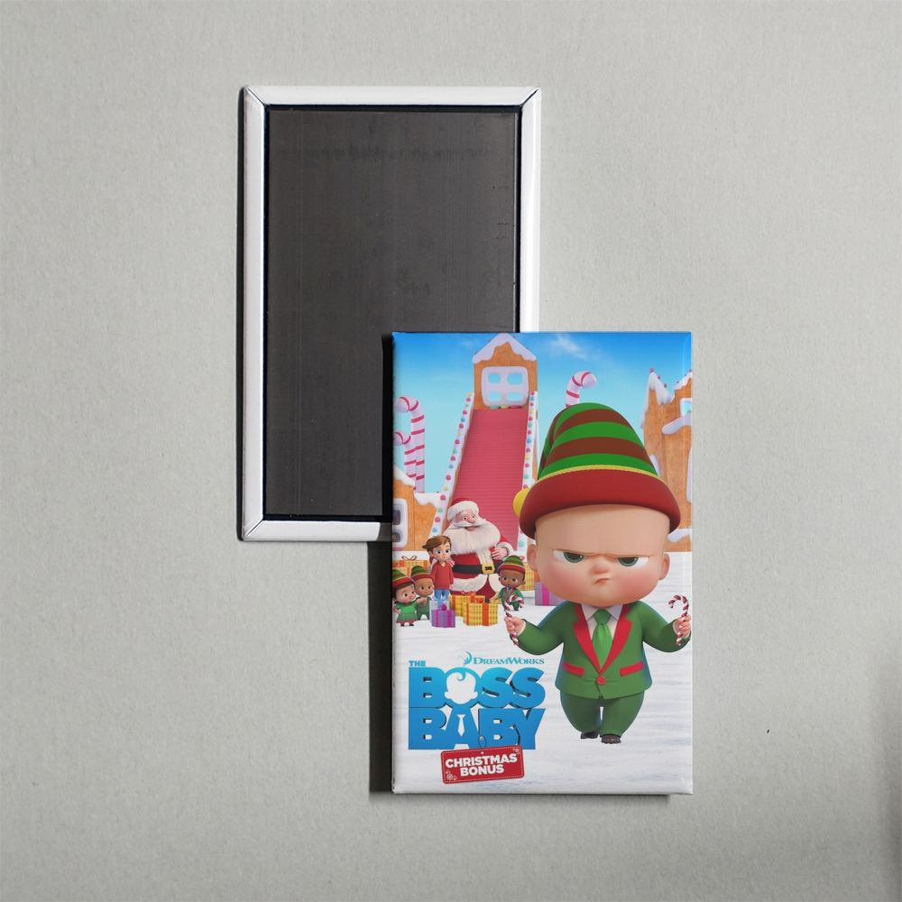 The Boss Baby Christmas Bonus Mini Movie Fridge Magnet