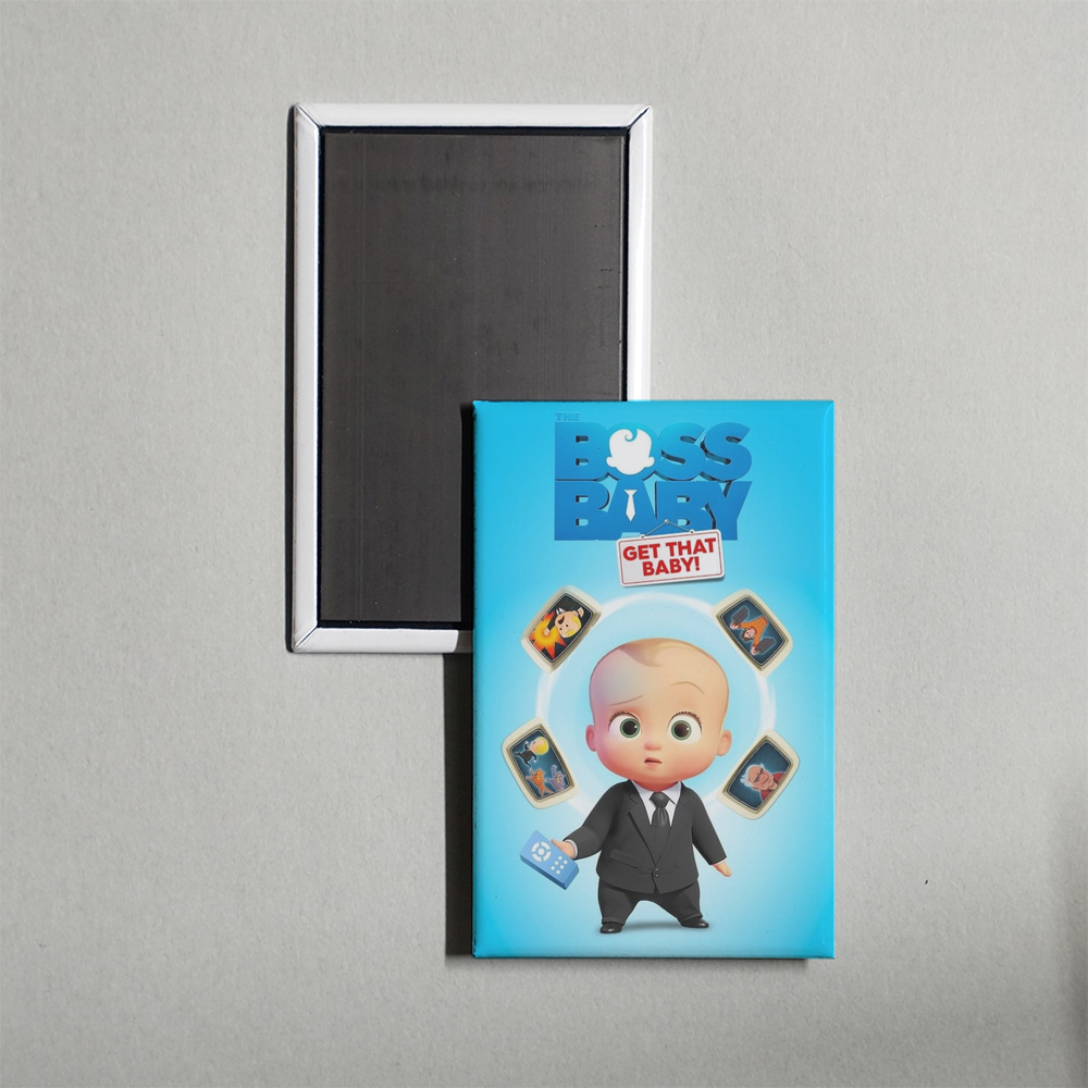 The Boss Baby Get That Baby! Mini Movie Fridge Magnet