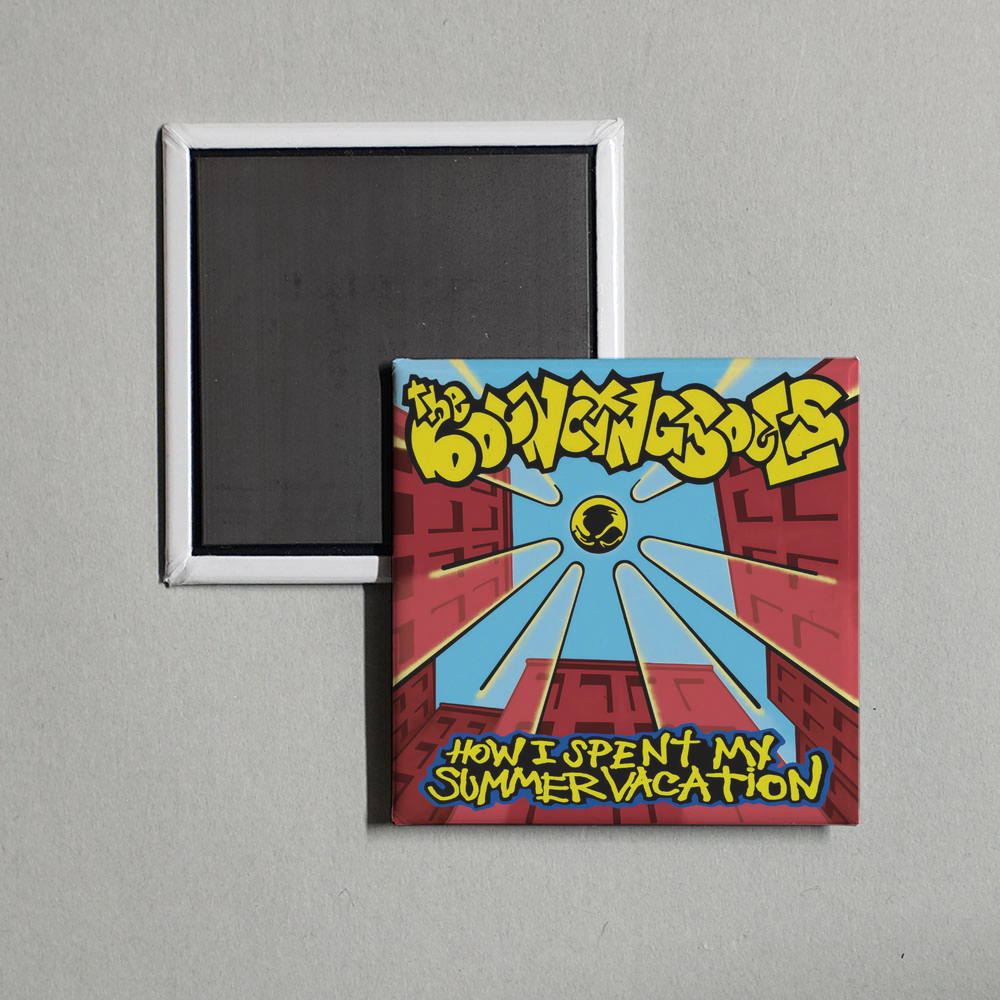 The Bouncing Souls - How I Spent My Summer Vacation Album Cover Fridge Magnet