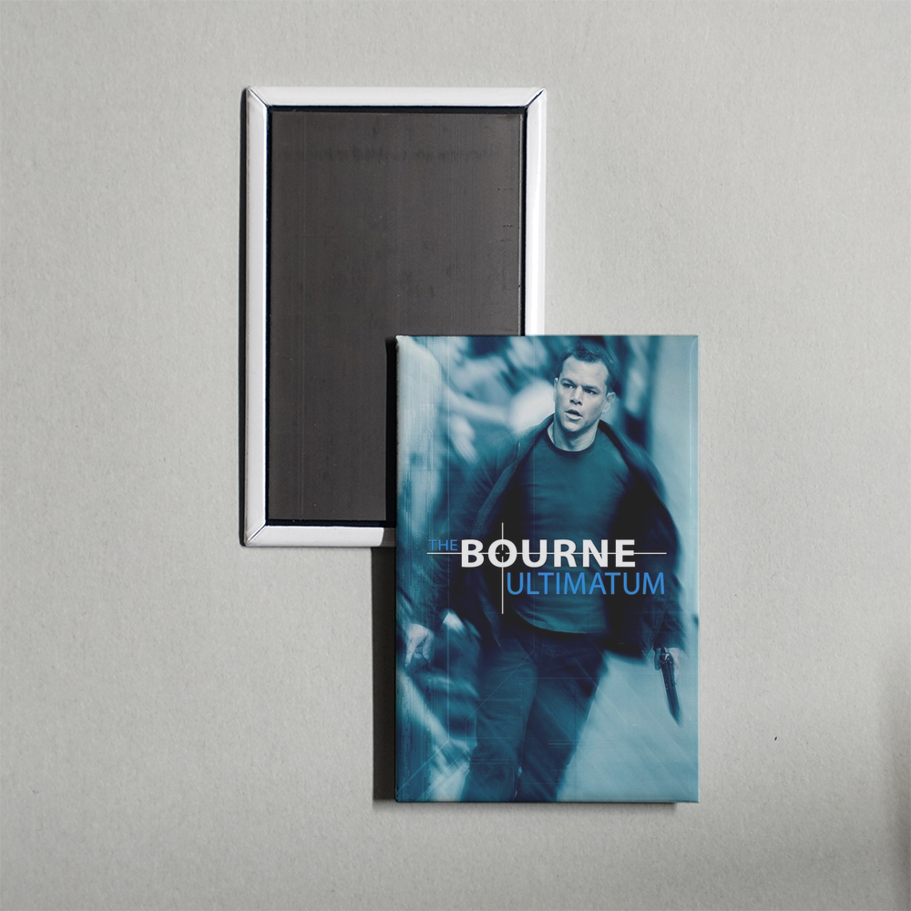 The Bourne Ultimatum Mini Movie Fridge Magnet