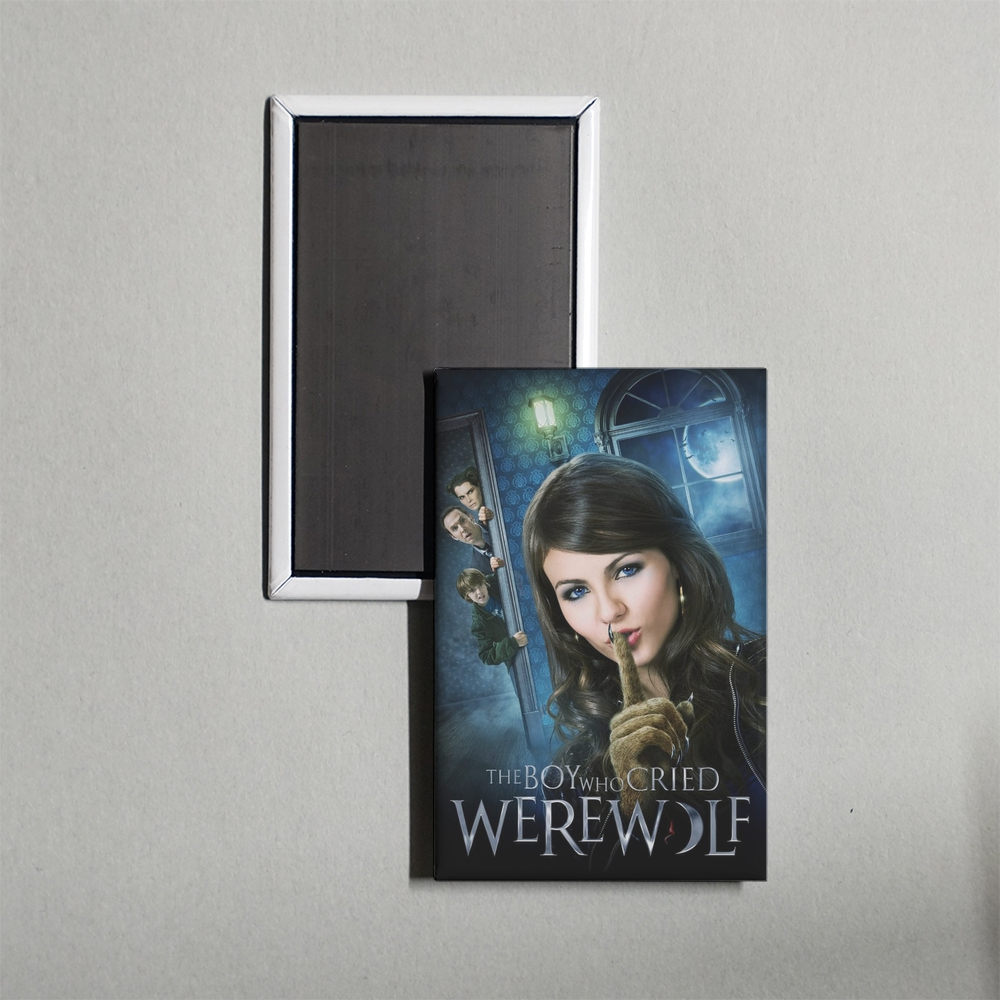 The Boy Who Cried Werewolf Mini Movie Fridge Magnet