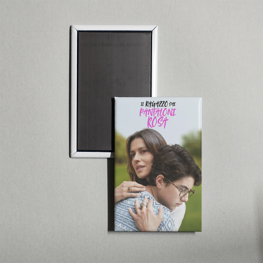 The Boy With Pink Pants Mini Movie Fridge Magnet