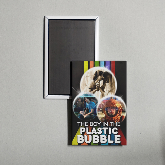The Boy in the Plastic Bubble Mini Movie Fridge Magnet