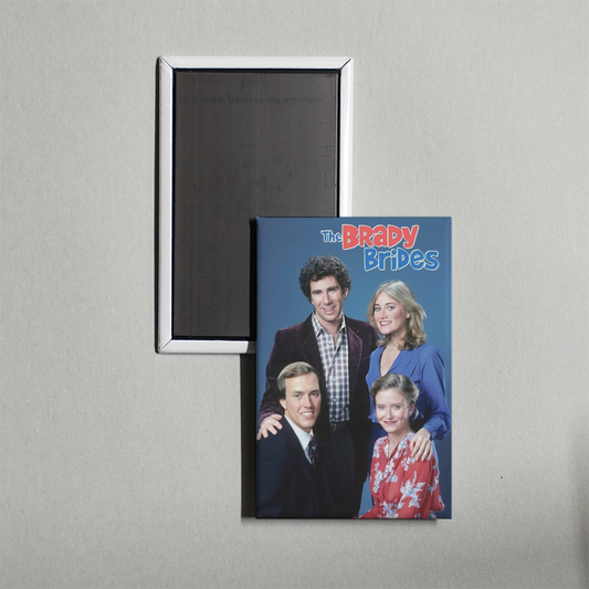 The Brady Brides TV Show Fridge Magnet